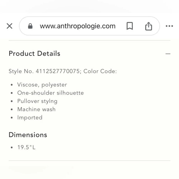 ANTHROPOLOGIE Draped One Shoulder Top in‎ Lime - Picture 10 of 10